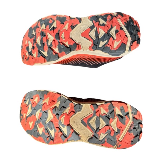 HOKA ONE ONE Womens Torrent 2 Synthetic Textile Castlerock Camellia - Picture 8 of 9